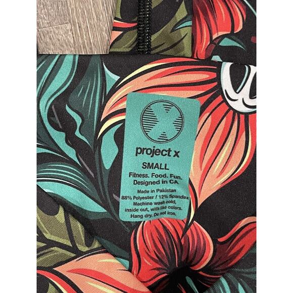 Project X Flower Aloha Vlad Capri Leggings - Women's Size S - Picture 4 of 6